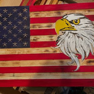 Cool eagle flag