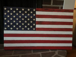 Cool pallet flag