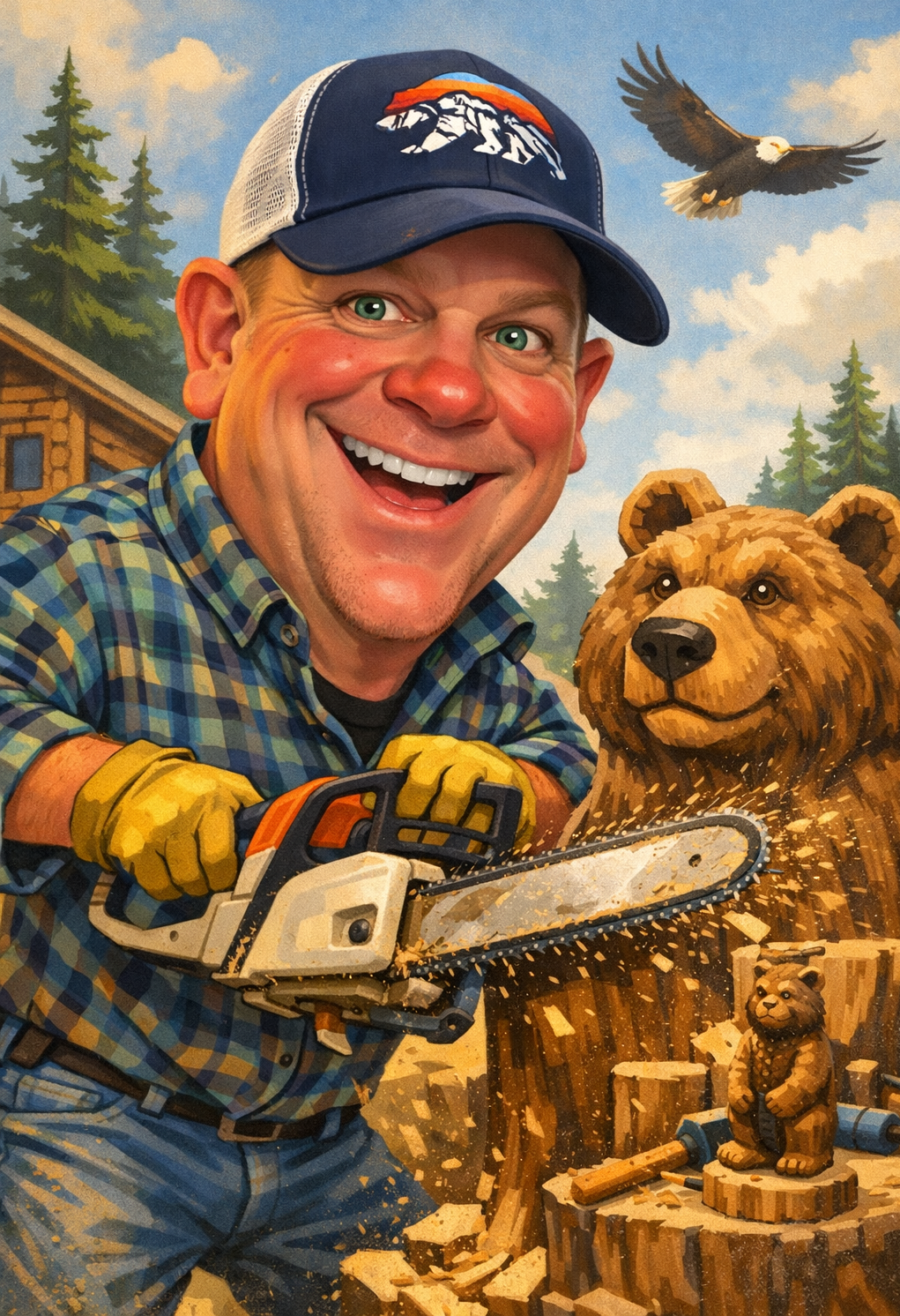 BH Pallet Crafts and Chainsaw Carving